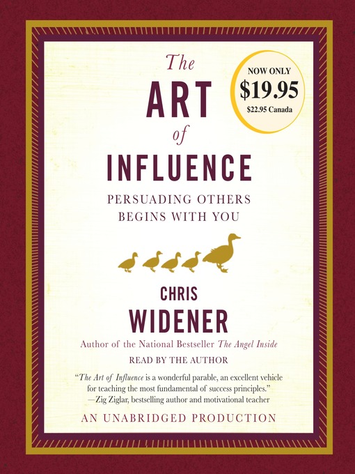 Title details for The Art of Influence by Chris Widener - Wait list